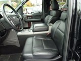 2007 Ford F150 Lariat SuperCrew 4x4 Black Interior