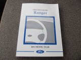 2001 Ford Ranger XLT SuperCab 4x4 Books/Manuals