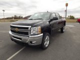 2011 Black Chevrolet Silverado 2500HD LTZ Crew Cab 4x4 #56564266