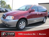 2004 Ruby Red Kia Sedona LX #56564472