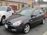 2007 Charcoal Gray Hyundai Accent SE Coupe #56564459
