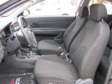 2007 Hyundai Accent SE Coupe Black Interior