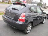 Charcoal Gray Hyundai Accent in 2007