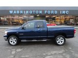 2008 Patriot Blue Pearl Dodge Ram 1500 Big Horn Edition Quad Cab 4x4 #56564200