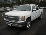 2012 Summit White Chevrolet Silverado 1500 LT Crew Cab #56564400