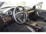 2011 Acura MDX Advance Ebony Interior