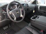 2012 Chevrolet Silverado 1500 LT Crew Cab Ebony Interior