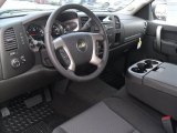 2012 Chevrolet Silverado 1500 LT Crew Cab Ebony Interior