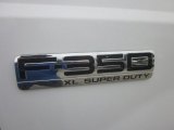 2006 Ford F350 Super Duty XL SuperCab 4x4 Chassis Marks and Logos