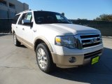 2012 White Platinum Tri-Coat Ford Expedition EL King Ranch 4x4 #56564108