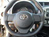 2012 Toyota Yaris L 3 Door Steering Wheel