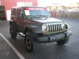 Jeep Green Metallic Jeep Wrangler in 2008