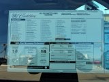 2012 Cadillac Escalade EXT Luxury AWD Window Sticker