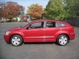 2007 Inferno Red Crystal Pearl Dodge Caliber R/T AWD #56610375