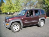 2004 Deep Molten Red Pearl Jeep Liberty Sport 4x4 #56610368