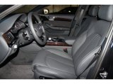 2012 Audi A8 L 4.2 quattro Black Interior