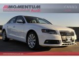 2012 Ibis White Audi A4 2.0T quattro Sedan #56610631