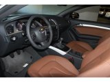 2012 Audi A5 2.0T quattro Coupe Cinnamon Brown Interior