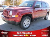 2012 Deep Cherry Red Crystal Pearl Jeep Patriot Sport #56609717