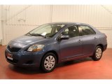 2010 Pacific Blue Metallic Toyota Yaris Sedan #56610598