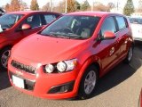 2012 Victory Red Chevrolet Sonic LT Hatch #56609676