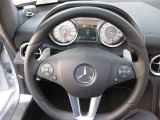 2012 Mercedes-Benz SLS AMG Roadster SLS Black leather wrapped steering wheel