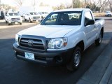 2009 Super White Toyota Tacoma Regular Cab #56610543