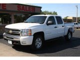 2009 Summit White Chevrolet Silverado 1500 LT Crew Cab 4x4 #56610539