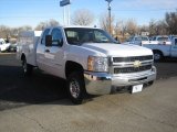 2009 Summit White Chevrolet Silverado 2500HD LT Extended Cab 4x4 #56610537