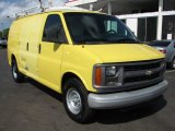 1998 Chevrolet Chevy Van Fleet Yellow