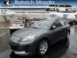 2012 Dolphin Gray Mica Mazda MAZDA3 i Sport 4 Door #56609620