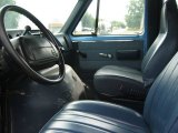 1995 Chevrolet Chevy Van G30 Sport Van Blue Interior