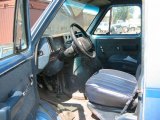 1995 Chevrolet Chevy Van G30 Sport Van Blue Interior