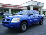 2007 Electric Blue Mitsubishi Raider LS Double Cab #545044