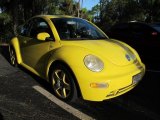 2002 Yellow Volkswagen New Beetle Special Edition Double Yellow Color Concept Coupe #56609536