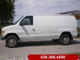 2001 Oxford White Ford E Series Van E350 Commercial #56610421