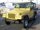 2006 Solar Yellow Jeep Wrangler X 4x4 #5662012
