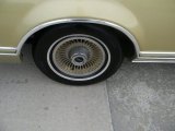 1978 Lincoln Continental Mark V Diamond Jubilee Edition Coupe Wheel