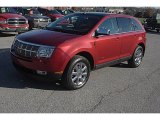 Vivid Red Metallic Lincoln MKX in 2008