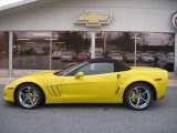 2012 Velocity Yellow Chevrolet Corvette Grand Sport Convertible #56610017