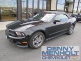 2011 Ebony Black Ford Mustang V6 Premium Convertible #56610011