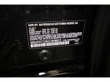 2012 BMW 5 Series 535i Sedan Info Tag