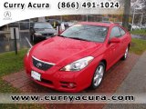 Absolutely Red Toyota Solara in 2007