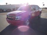 2010 Victory Red Chevrolet Avalanche LS #56609955