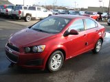 2012 Chevrolet Sonic Crystal Red Tintcoat