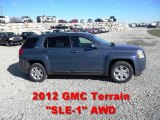 2012 Steel Blue Metallic GMC Terrain SLE AWD #56705421