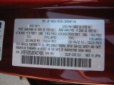 2011 CX-7 Color Code for Copper Red - Color Code: 32V