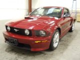 2008 Dark Candy Apple Red Ford Mustang GT/CS California Special Coupe #56705409