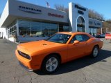 2012 Header Orange Dodge Challenger SXT #56705117