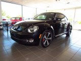 2012 Deep Black Pearl Metallic Volkswagen Beetle Turbo #56705108